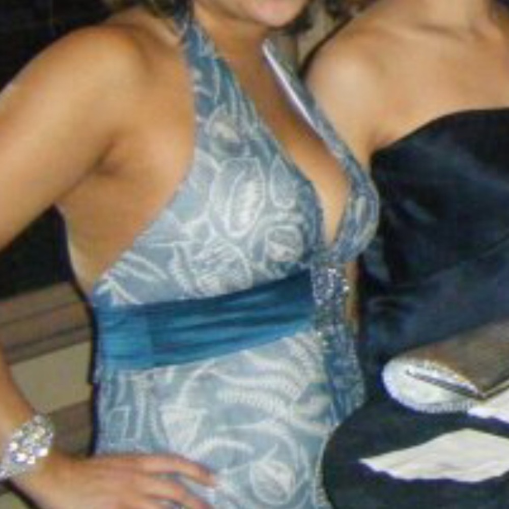Gorgeous long BCBG gown/prom dress with jewels